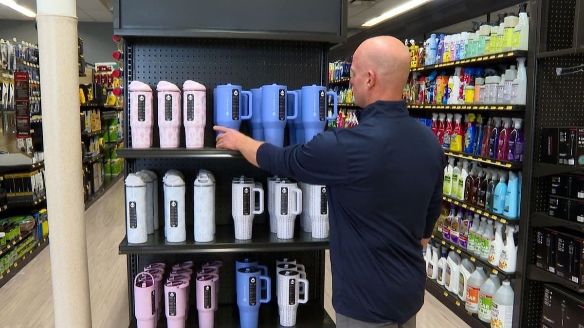 Inside the store